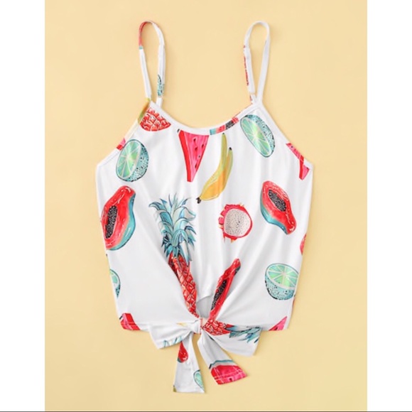 🍇fruit patterned tank top🍇 - Picture 2 of 3